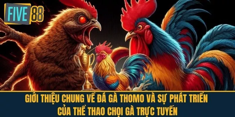 Giới thiệu chung về đá gà thomo và sự phát triển của thể thao chọi gà trực tuyến